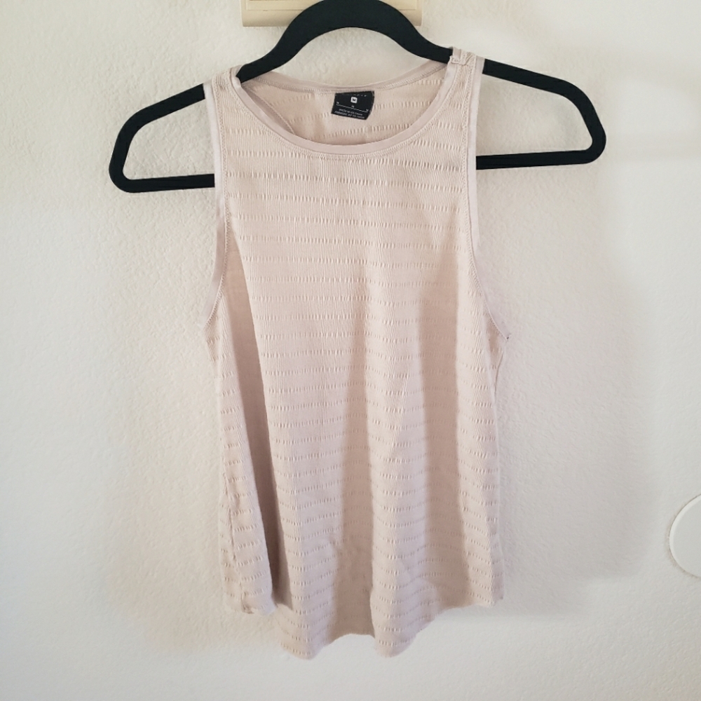 Nike Cream Racerback Ribbon Detail‎ Workout top Womens Medium